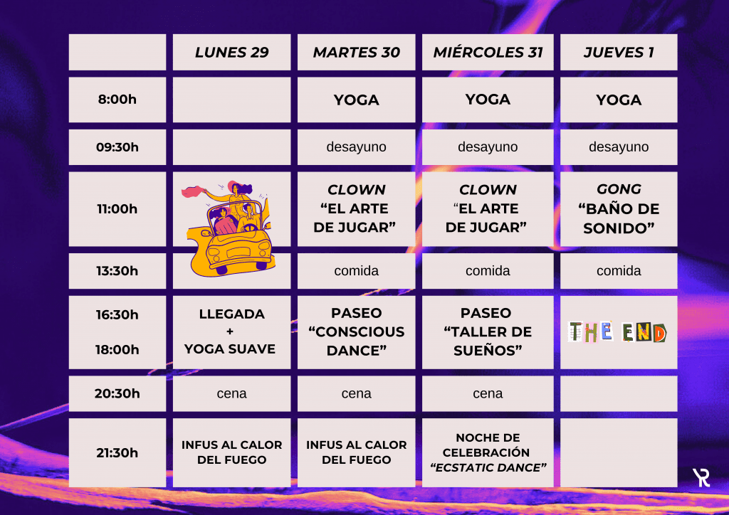 retiro yoga fin de año 2025